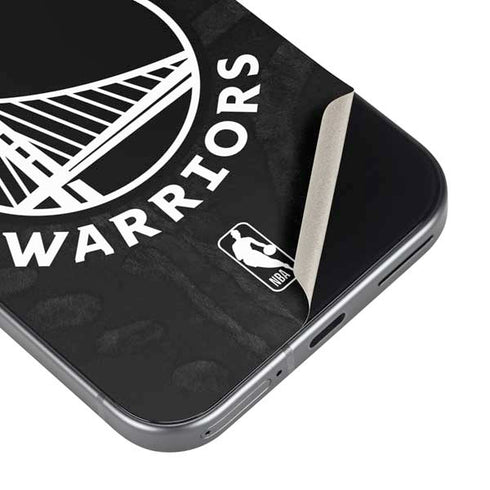 NBA Golden State Warriors Black Animal Print Google Pixel 9 Skin